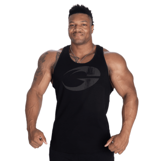 GASP Rib Essential T - Back - Black - Urban Gym Wear