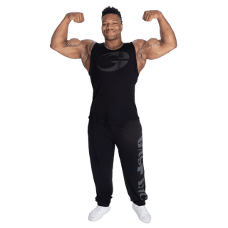GASP Rib Essential T - Back - Black - Urban Gym Wear