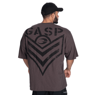 GASP Slub Iron Tee - Washed Iron - Urban Gym Wear