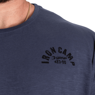 GASP Slub Iron Tee - Washed Sky blue - Urban Gym Wear