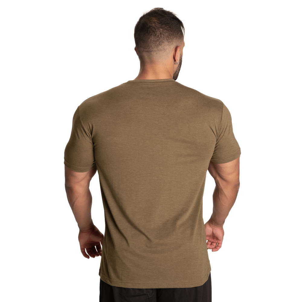 GASP Standard Tee - Army Green Melange - Urban Gym Wear