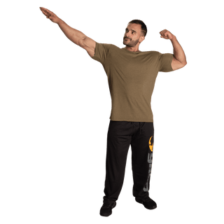 GASP Standard Tee - Army Green Melange - Urban Gym Wear