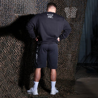 GASP Thermal Shorts - Asphalt - Urban Gym Wear