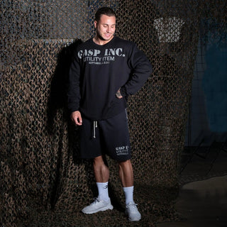 GASP Thermal Shorts - Asphalt - Urban Gym Wear
