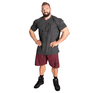 GASP Thermal Shorts - Maroon - Urban Gym Wear