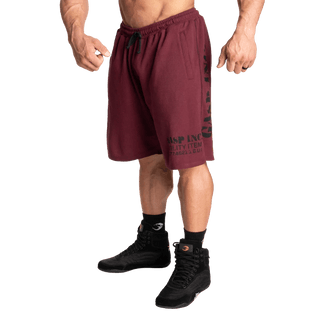 GASP Thermal Shorts - Maroon - Urban Gym Wear