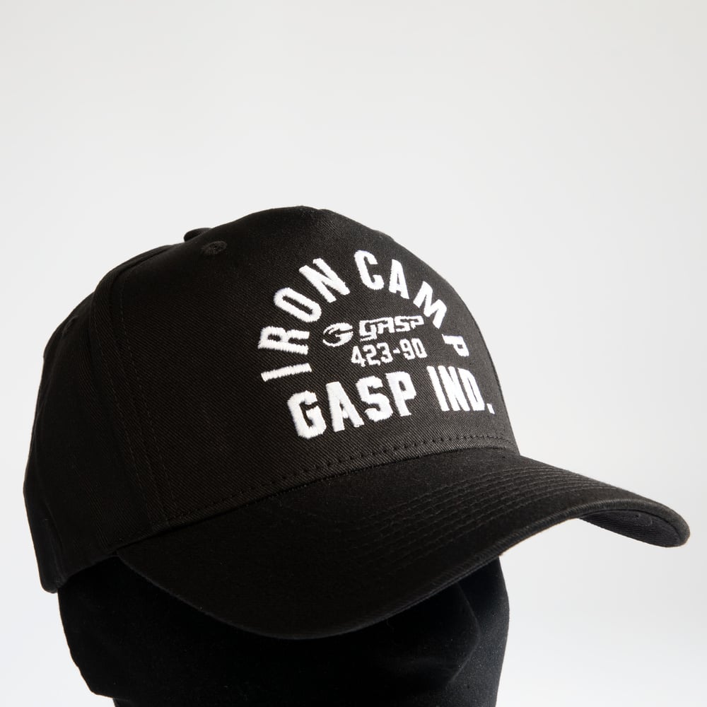 GASP Throwback HC Cap - Black - Urban Gym Wear