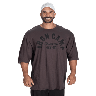 GASP Throwback Iron Tee - Iron - Urban Gym Wear