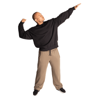 GASP Throwback Sweater - Black - Urban Gym Wear