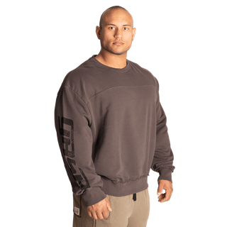 GASP Throwback Sweater - Iron - Urban Gym Wear