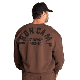 GASP Throwback Sweater - Timber - Urban Gym Wear
