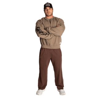 GASP Throwback Sweater - Washed Green - Urban Gym Wear