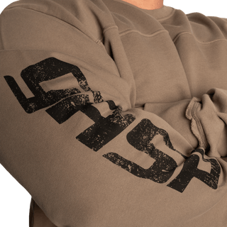 GASP Throwback Sweater - Washed Green - Urban Gym Wear
