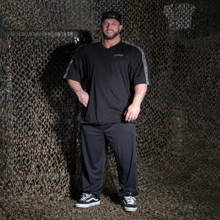 GASP Track Iron Tee - Black - Urban Gym Wear