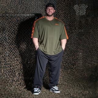 GASP Track Iron Tee - Rifle Green - Urban Gym Wear