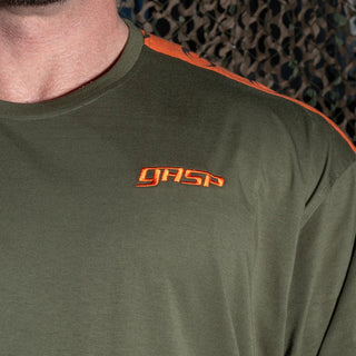 GASP Track Iron Tee - Rifle Green - Urban Gym Wear