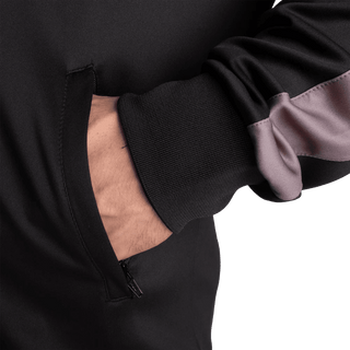 GASP Track Jacket - Black - Urban Gym Wear
