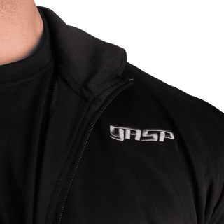 GASP Track Jacket - Black - Urban Gym Wear