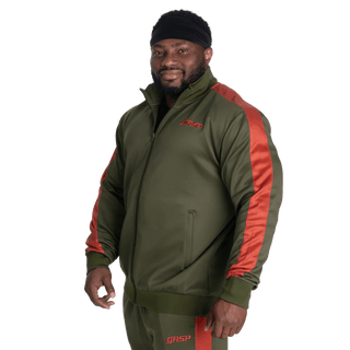 GASP Track Jacket - Rifle Green - Urban Gym Wear