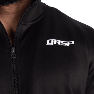 GASP Tracksuit Jacket V2 - Black - Urban Gym Wear
