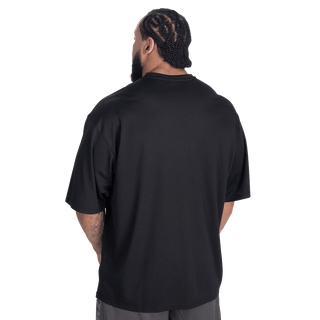 GASP V - Neck Mesh Iron Tee - Black - Urban Gym Wear
