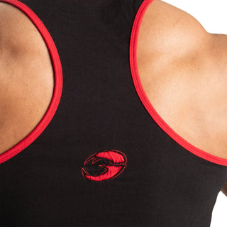 GASP Vintage T-Back - Black/Red - Urban Gym Wear