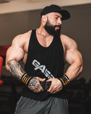 GASP Vintage T-Back - Black - Urban Gym Wear