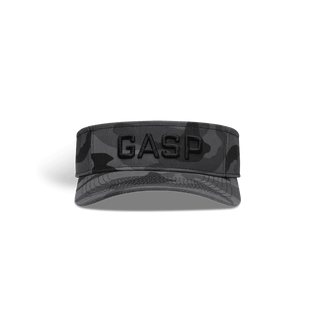 GASP Visor Cap - Dark Camo - Urban Gym Wear