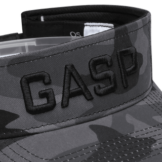 GASP Visor Cap - Dark Camo - Urban Gym Wear