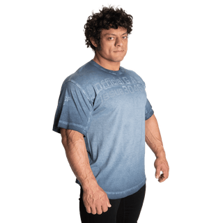 GASP Yoke Original Tee - Ocean Blue - Urban Gym Wear