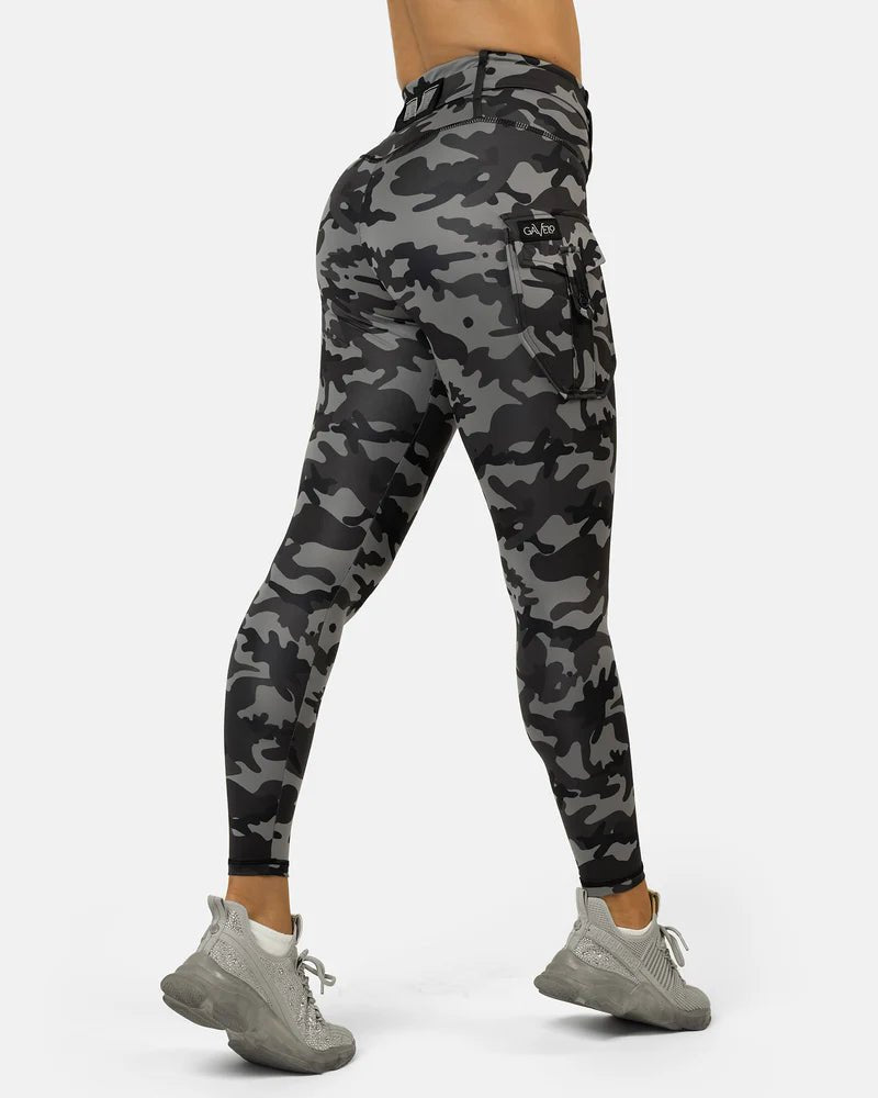Cargo Leggings Camo Workout Outfit Gavelo Cargo Leggings Camo