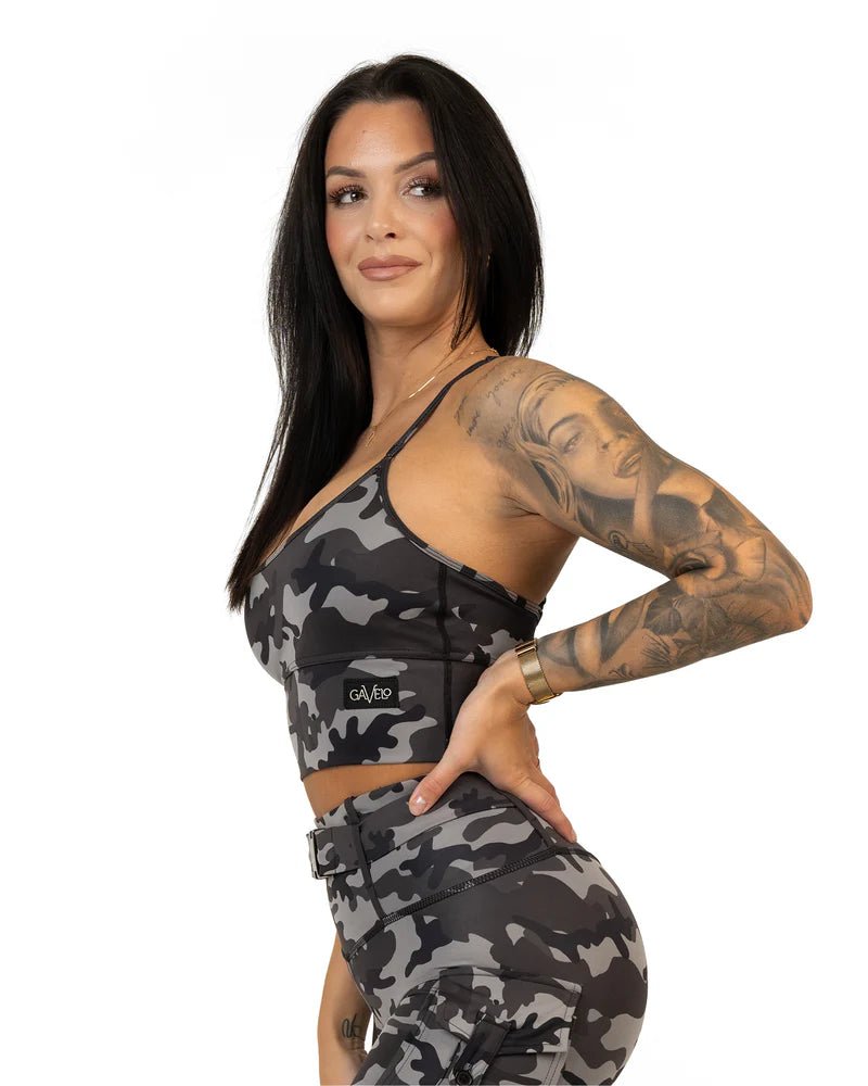 Gavelo Cargo Top - Camo Stealth - Urban Gym Wear