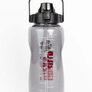 Gorilla Water Bottle With Sleeve 2L - Black - Urban Gym Wear