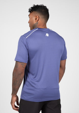 Gorilla Wear Baltimore T-Shirt - Blue - Urban Gym Wear