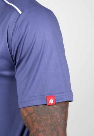 Gorilla Wear Baltimore T-Shirt - Blue - Urban Gym Wear
