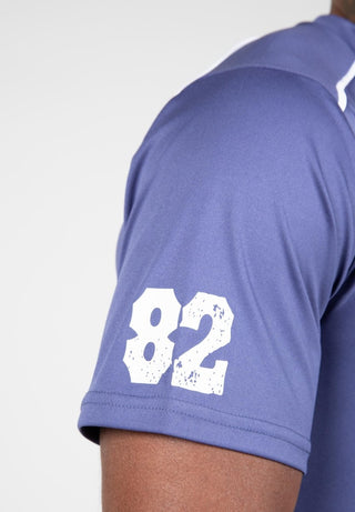 Gorilla Wear Baltimore T-Shirt - Blue - Urban Gym Wear