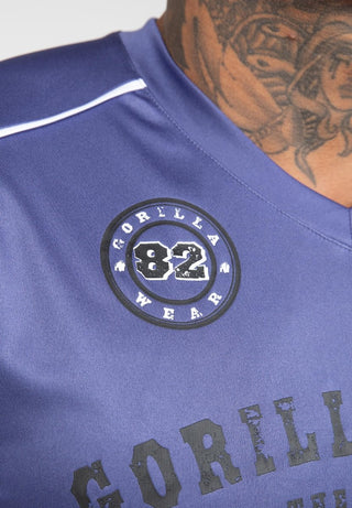 Gorilla Wear Baltimore T-Shirt - Blue - Urban Gym Wear