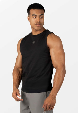 Gorilla Wear Belfort Tank Top - Black - Urban Gym Wear