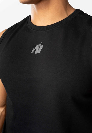 Gorilla Wear Belfort Tank Top - Black - Urban Gym Wear
