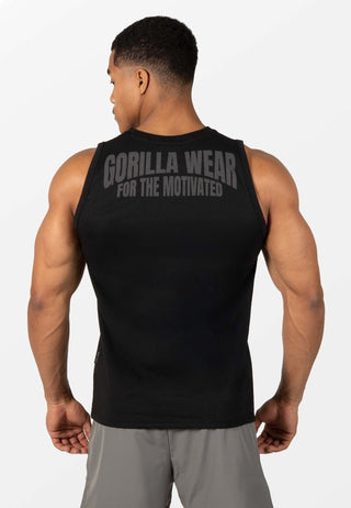Gorilla Wear Belfort Tank Top - Black - Urban Gym Wear