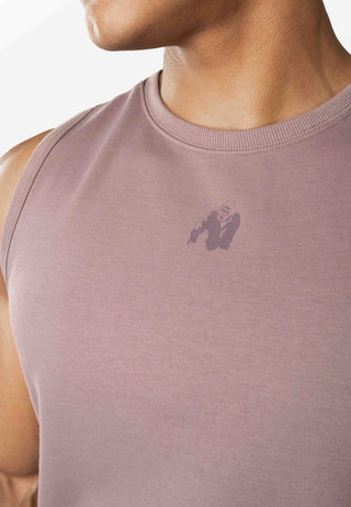 Gorilla Wear Belfort Tank Top - Taupe - Urban Gym Wear