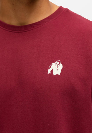 Gorilla Wear Bouse Cut Off Tank Top - Burgundy - Urban Gym Wear