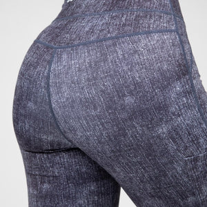 Gorilla Wear Camilla Leggings - Blue Denim - Urban Gym Wear