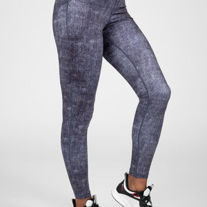 Gorilla Wear Camilla Leggings - Blue Denim - Urban Gym Wear