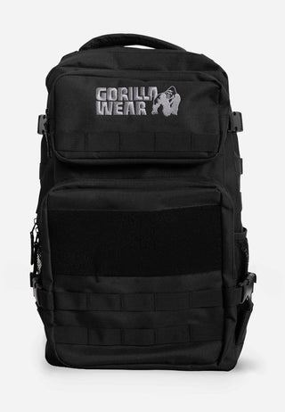 Gorilla Wear Cardiff Backpack - Black - Urban Gym Wear