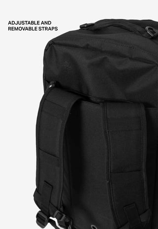 Gorilla Wear Cardiff Bag - Black - Urban Gym Wear