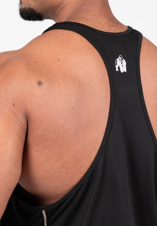 Gorilla Wear Casper Stringer - Black/Green - Urban Gym Wear