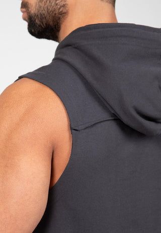 Gorilla Wear Chico S/L Hooded T-Shirt - Dark Grey - Urban Gym Wear