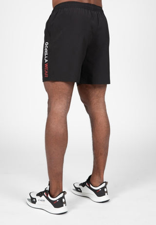Gorilla Wear Clarkson Shorts - Black - Urban Gym Wear