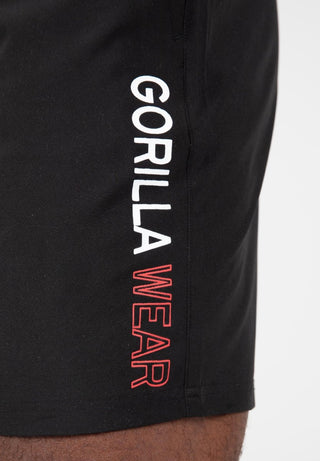 Gorilla Wear Clarkson Shorts - Black - Urban Gym Wear